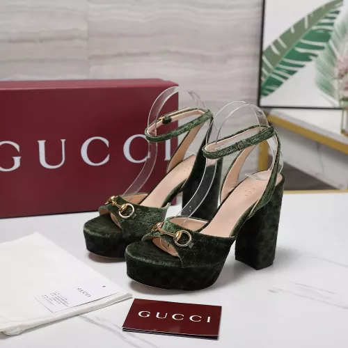Cheap Gucci Sandal For Women #1374124 Replica Wholesale [$112.00 USD] [ITEM#1374124] on Replica Gucci Sandal