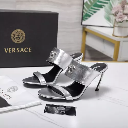 Cheap Versace Sandal For Women #1374126 Replica Wholesale [$112.00 USD] [ITEM#1374126] on Replica Versace Sandal