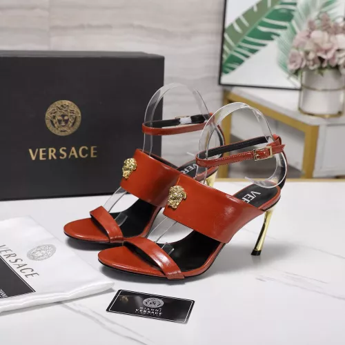 Cheap Versace Sandal For Women #1374130 Replica Wholesale [$115.00 USD] [ITEM#1374130] on Replica Versace Sandal