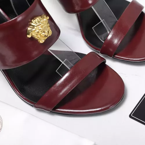 Cheap Versace Sandal For Women #1374131 Replica Wholesale [$115.00 USD] [ITEM#1374131] on Replica Versace Sandal