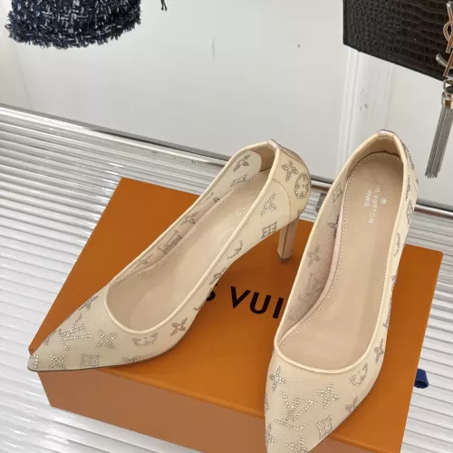 Cheap Louis Vuitton High-Heeled Shoes For Women #1374136 Replica Wholesale [$108.00 USD] [ITEM#1374136] on Replica Louis Vuitton High-Heeled Shoes