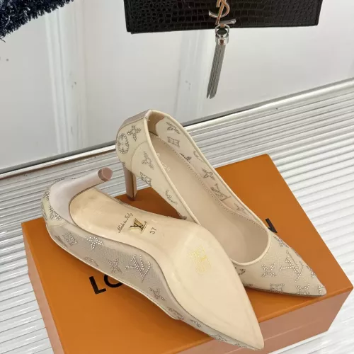 Cheap Louis Vuitton High-Heeled Shoes For Women #1374136 Replica Wholesale [$108.00 USD] [ITEM#1374136] on Replica Louis Vuitton High-Heeled Shoes