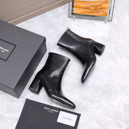 Cheap Yves Saint Laurent YSL Boots For Women #1374140 Replica Wholesale [$155.00 USD] [ITEM#1374140] on Replica Yves Saint Laurent YSL Boots