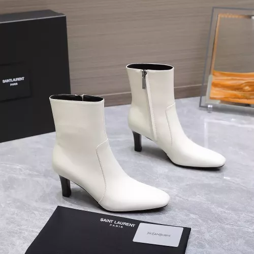 Cheap Yves Saint Laurent YSL Boots For Women #1374141 Replica Wholesale [$155.00 USD] [ITEM#1374141] on Replica Yves Saint Laurent YSL Boots