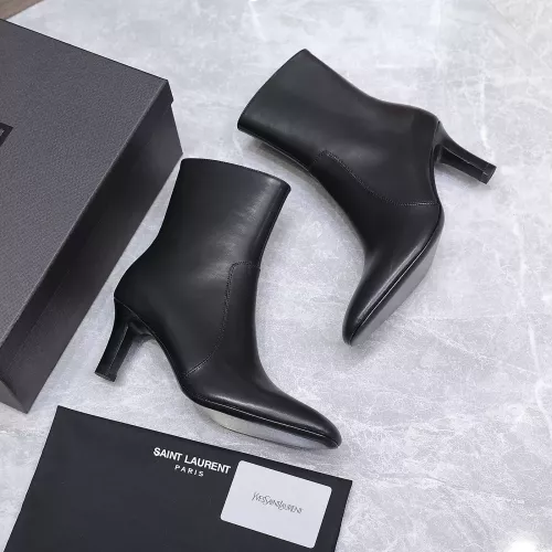 Cheap Yves Saint Laurent YSL Boots For Women #1374142 Replica Wholesale [$155.00 USD] [ITEM#1374142] on Replica Yves Saint Laurent YSL Boots