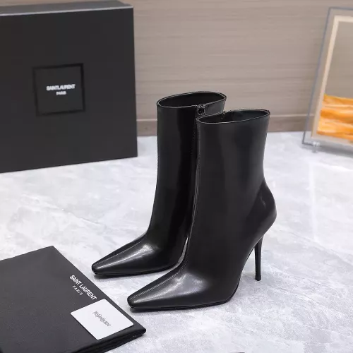 Cheap Yves Saint Laurent YSL Boots For Women #1374143 Replica Wholesale [$155.00 USD] [ITEM#1374143] on Replica Yves Saint Laurent YSL Boots
