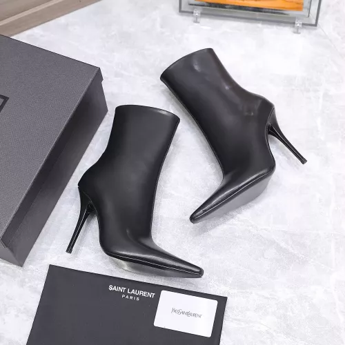 Cheap Yves Saint Laurent YSL Boots For Women #1374143 Replica Wholesale [$155.00 USD] [ITEM#1374143] on Replica Yves Saint Laurent YSL Boots