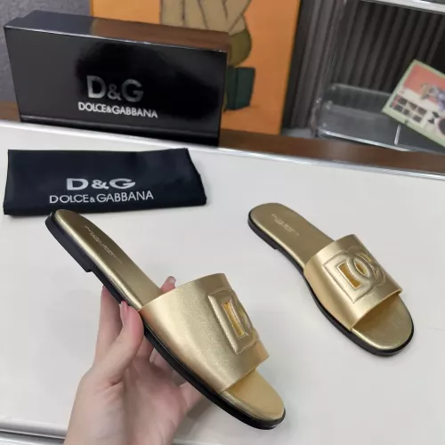 Cheap Dolce &amp; Gabbana D&amp;G Slippers For Women #1374154 Replica Wholesale [$85.00 USD] [ITEM#1374154] on Replica Dolce &amp; Gabbana D&amp;G Slippers