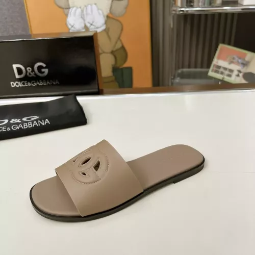 Cheap Dolce &amp; Gabbana D&amp;G Slippers For Women #1374155 Replica Wholesale [$85.00 USD] [ITEM#1374155] on Replica Dolce &amp; Gabbana D&amp;G Slippers