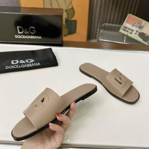 Cheap Dolce &amp; Gabbana D&amp;G Slippers For Women #1374155 Replica Wholesale [$85.00 USD] [ITEM#1374155] on Replica Dolce &amp; Gabbana D&amp;G Slippers