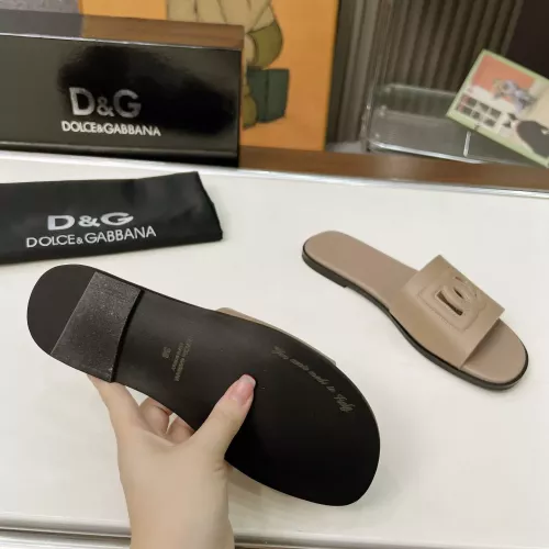 Cheap Dolce &amp; Gabbana D&amp;G Slippers For Women #1374155 Replica Wholesale [$85.00 USD] [ITEM#1374155] on Replica Dolce &amp; Gabbana D&amp;G Slippers