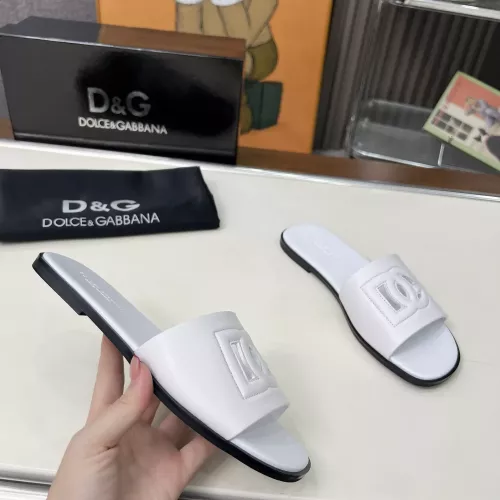 Cheap Dolce &amp; Gabbana D&amp;G Slippers For Women #1374156 Replica Wholesale [$85.00 USD] [ITEM#1374156] on Replica Dolce &amp; Gabbana D&amp;G Slippers