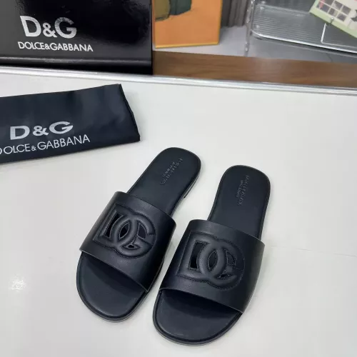 Cheap Dolce &amp; Gabbana D&amp;G Slippers For Women #1374159 Replica Wholesale [$85.00 USD] [ITEM#1374159] on Replica Dolce &amp; Gabbana D&amp;G Slippers