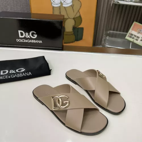 Cheap Dolce &amp; Gabbana D&amp;G Slippers For Women #1374161 Replica Wholesale [$88.00 USD] [ITEM#1374161] on Replica Dolce &amp; Gabbana D&amp;G Slippers