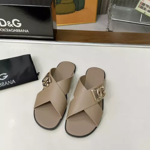 Cheap Dolce &amp; Gabbana D&amp;G Slippers For Women #1374161 Replica Wholesale [$88.00 USD] [ITEM#1374161] on Replica Dolce &amp; Gabbana D&amp;G Slippers