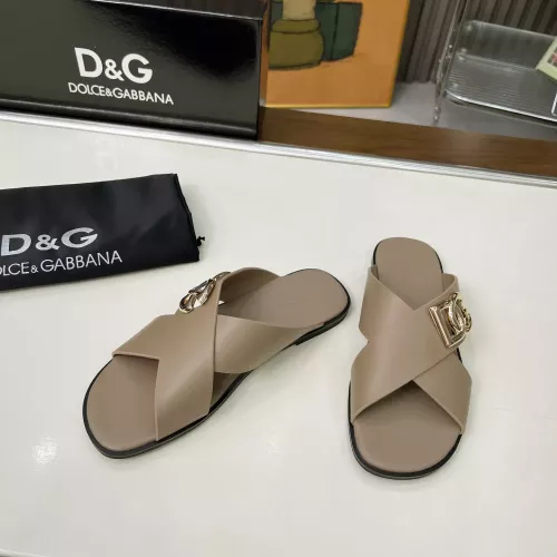 Cheap Dolce &amp; Gabbana D&amp;G Slippers For Women #1374161 Replica Wholesale [$88.00 USD] [ITEM#1374161] on Replica Dolce &amp; Gabbana D&amp;G Slippers