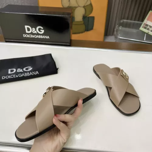 Cheap Dolce &amp; Gabbana D&amp;G Slippers For Women #1374161 Replica Wholesale [$88.00 USD] [ITEM#1374161] on Replica Dolce &amp; Gabbana D&amp;G Slippers