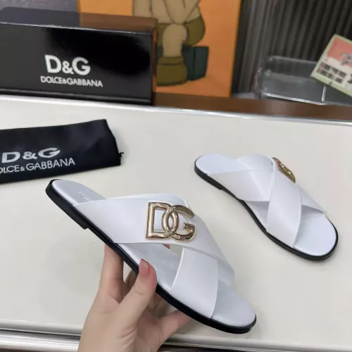 Cheap Dolce &amp; Gabbana D&amp;G Slippers For Women #1374162 Replica Wholesale [$88.00 USD] [ITEM#1374162] on Replica Dolce &amp; Gabbana D&amp;G Slippers