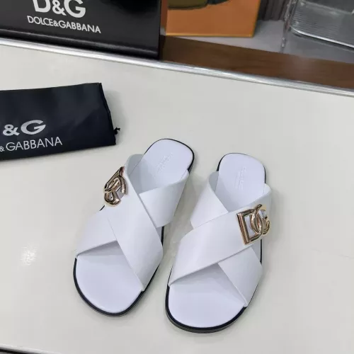 Cheap Dolce &amp; Gabbana D&amp;G Slippers For Women #1374162 Replica Wholesale [$88.00 USD] [ITEM#1374162] on Replica Dolce &amp; Gabbana D&amp;G Slippers