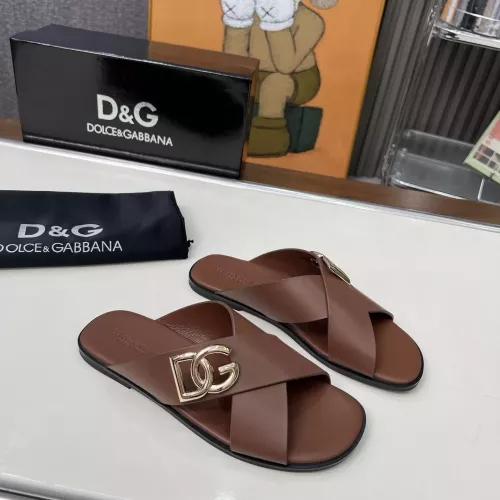 Cheap Dolce &amp; Gabbana D&amp;G Slippers For Women #1374163 Replica Wholesale [$88.00 USD] [ITEM#1374163] on Replica Dolce &amp; Gabbana D&amp;G Slippers