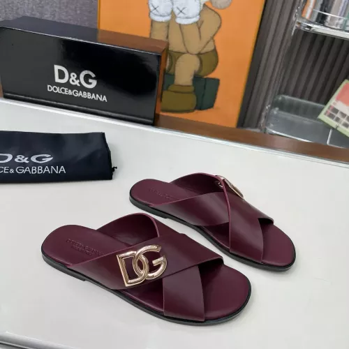 Cheap Dolce &amp; Gabbana D&amp;G Slippers For Women #1374164 Replica Wholesale [$88.00 USD] [ITEM#1374164] on Replica Dolce &amp; Gabbana D&amp;G Slippers