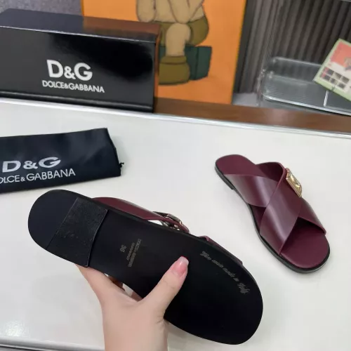Cheap Dolce &amp; Gabbana D&amp;G Slippers For Women #1374164 Replica Wholesale [$88.00 USD] [ITEM#1374164] on Replica Dolce &amp; Gabbana D&amp;G Slippers
