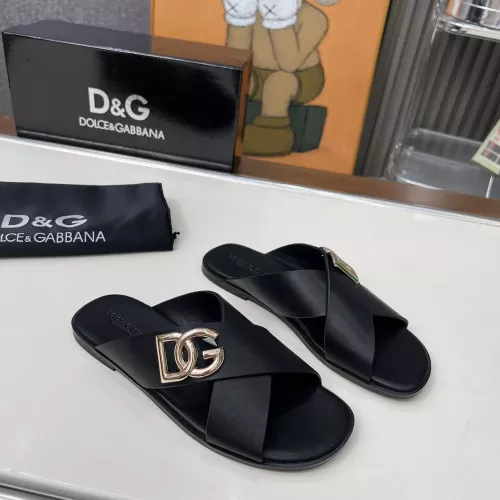 Cheap Dolce &amp; Gabbana D&amp;G Slippers For Women #1374165 Replica Wholesale [$88.00 USD] [ITEM#1374165] on Replica Dolce &amp; Gabbana D&amp;G Slippers