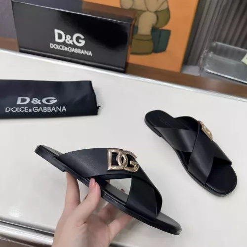 Cheap Dolce &amp; Gabbana D&amp;G Slippers For Women #1374165 Replica Wholesale [$88.00 USD] [ITEM#1374165] on Replica Dolce &amp; Gabbana D&amp;G Slippers