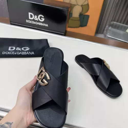 Cheap Dolce &amp; Gabbana D&amp;G Slippers For Women #1374165 Replica Wholesale [$88.00 USD] [ITEM#1374165] on Replica Dolce &amp; Gabbana D&amp;G Slippers
