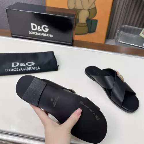Cheap Dolce &amp; Gabbana D&amp;G Slippers For Women #1374165 Replica Wholesale [$88.00 USD] [ITEM#1374165] on Replica Dolce &amp; Gabbana D&amp;G Slippers