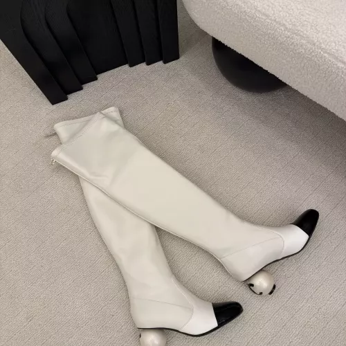 Cheap Chanel Boots For Women #1374166 Replica Wholesale [$165.00 USD] [ITEM#1374166] on Replica Chanel Boots