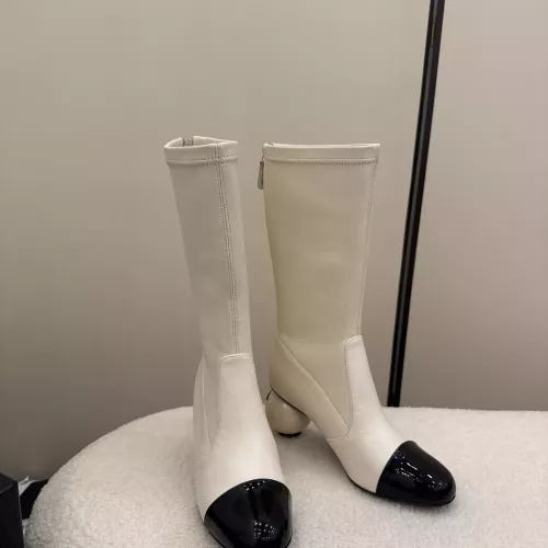 Cheap Chanel Boots For Women #1374171 Replica Wholesale [$130.00 USD] [ITEM#1374171] on Replica Chanel Boots