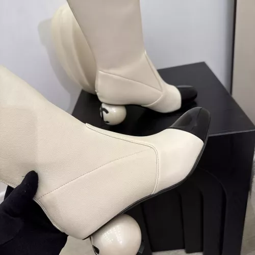 Cheap Chanel Boots For Women #1374171 Replica Wholesale [$130.00 USD] [ITEM#1374171] on Replica Chanel Boots