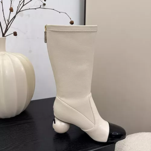 Cheap Chanel Boots For Women #1374171 Replica Wholesale [$130.00 USD] [ITEM#1374171] on Replica Chanel Boots