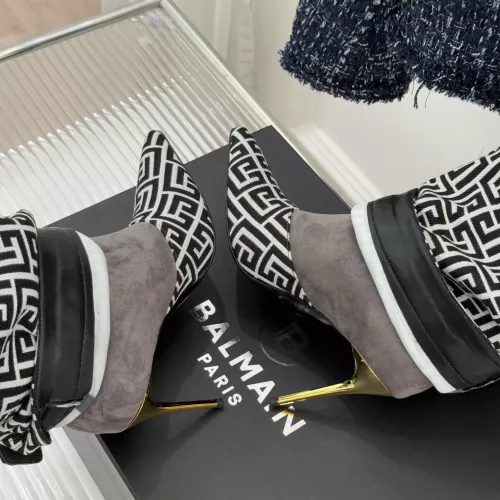 Cheap Balmain Boots For Women #1374179 Replica Wholesale [$155.00 USD] [ITEM#1374179] on Replica Balmain Boots