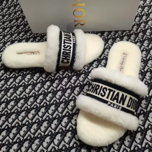 Cheap Christian Dior Slippers For Women #1374184 Replica Wholesale [$92.00 USD] [ITEM#1374184] on Replica Christian Dior Slippers