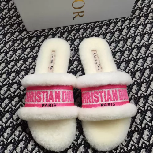 Cheap Christian Dior Slippers For Women #1374185 Replica Wholesale [$92.00 USD] [ITEM#1374185] on Replica Christian Dior Slippers