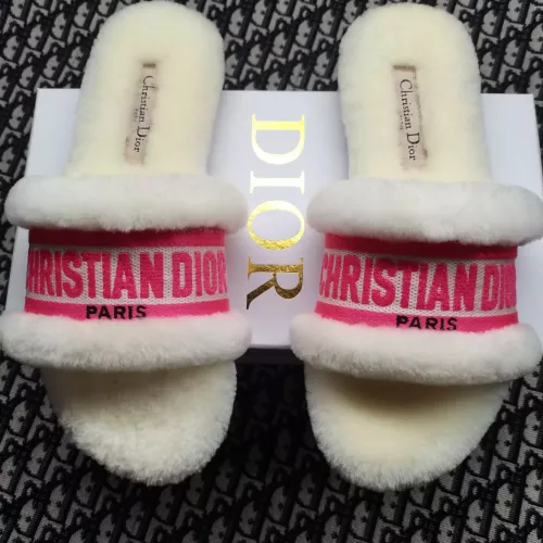 Cheap Christian Dior Slippers For Women #1374185 Replica Wholesale [$92.00 USD] [ITEM#1374185] on Replica Christian Dior Slippers