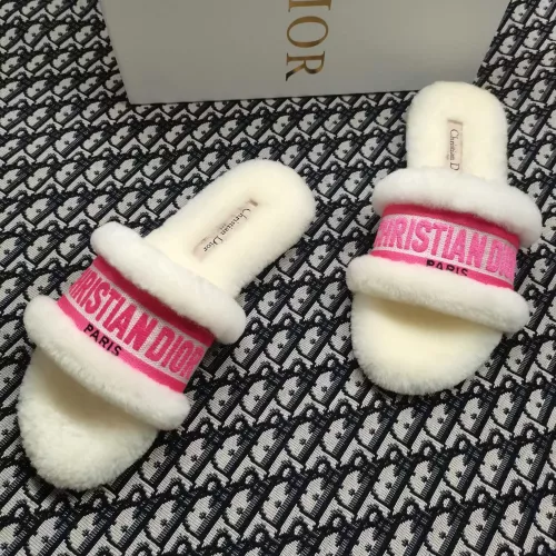 Cheap Christian Dior Slippers For Women #1374185 Replica Wholesale [$92.00 USD] [ITEM#1374185] on Replica Christian Dior Slippers