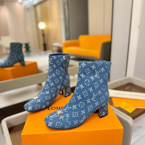 Cheap Louis Vuitton Boots For Women #1374188 Replica Wholesale [$145.00 USD] [ITEM#1374188] on Replica Louis Vuitton Boots