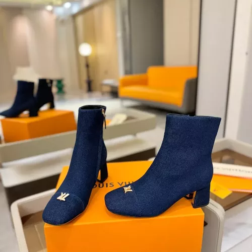 Cheap Louis Vuitton Boots For Women #1374190 Replica Wholesale [$145.00 USD] [ITEM#1374190] on Replica Louis Vuitton Boots