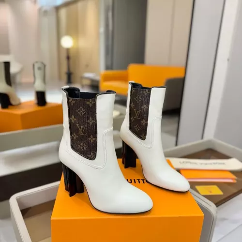 Cheap Louis Vuitton Boots For Women #1374203 Replica Wholesale [$160.00 USD] [ITEM#1374203] on Replica Louis Vuitton Boots