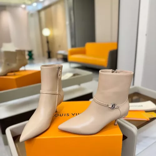 Cheap Louis Vuitton Boots For Women #1374222 Replica Wholesale [$150.00 USD] [ITEM#1374222] on Replica Louis Vuitton Boots