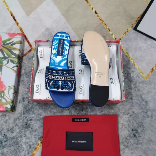 Cheap Dolce &amp; Gabbana D&amp;G Slippers For Women #1374249 Replica Wholesale [$125.00 USD] [ITEM#1374249] on Replica Dolce &amp; Gabbana D&amp;G Slippers