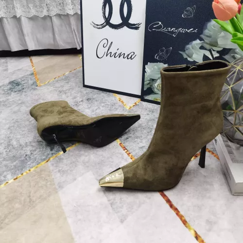 Cheap Yves Saint Laurent YSL Boots For Women #1374251 Replica Wholesale [$145.00 USD] [ITEM#1374251] on Replica Yves Saint Laurent YSL Boots
