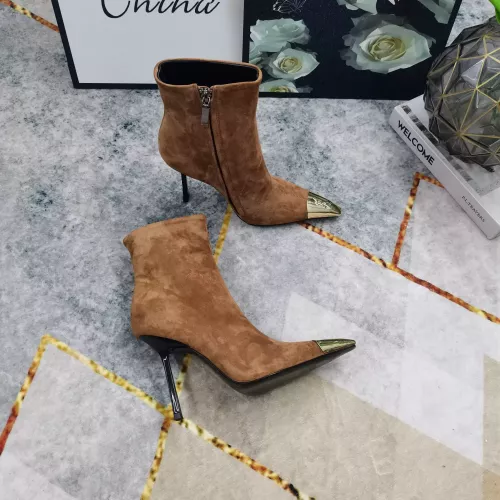 Cheap Yves Saint Laurent YSL Boots For Women #1374252 Replica Wholesale [$145.00 USD] [ITEM#1374252] on Replica Yves Saint Laurent YSL Boots