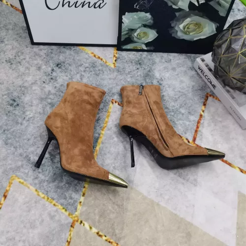 Cheap Yves Saint Laurent YSL Boots For Women #1374252 Replica Wholesale [$145.00 USD] [ITEM#1374252] on Replica Yves Saint Laurent YSL Boots