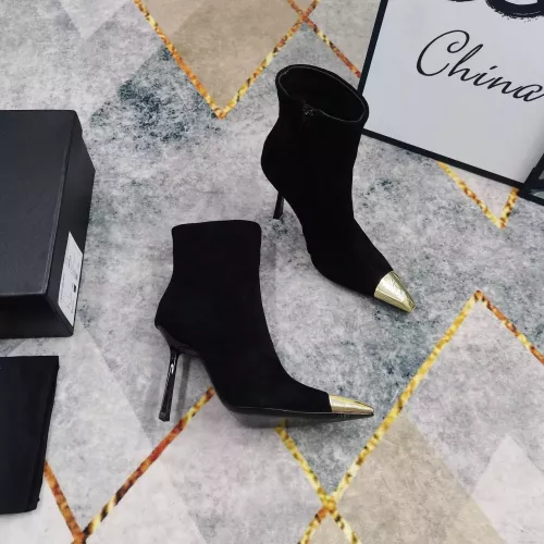 Cheap Yves Saint Laurent YSL Boots For Women #1374253 Replica Wholesale [$145.00 USD] [ITEM#1374253] on Replica Yves Saint Laurent YSL Boots