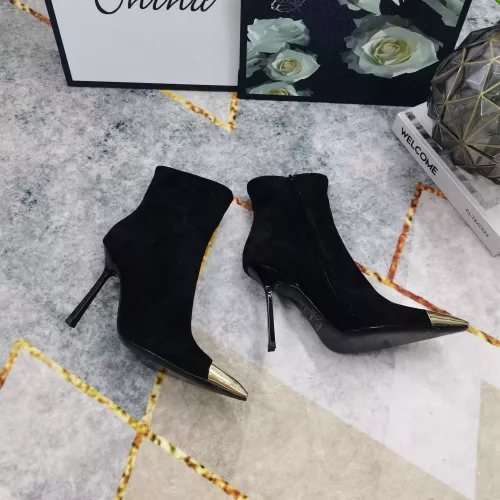 Cheap Yves Saint Laurent YSL Boots For Women #1374253 Replica Wholesale [$145.00 USD] [ITEM#1374253] on Replica Yves Saint Laurent YSL Boots