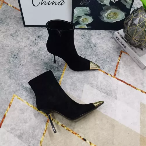 Cheap Yves Saint Laurent YSL Boots For Women #1374253 Replica Wholesale [$145.00 USD] [ITEM#1374253] on Replica Yves Saint Laurent YSL Boots